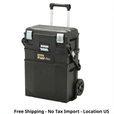 Stanley 020800R FatMax 4-in1 Telescopic Mobile Work Station for Tools and Parts