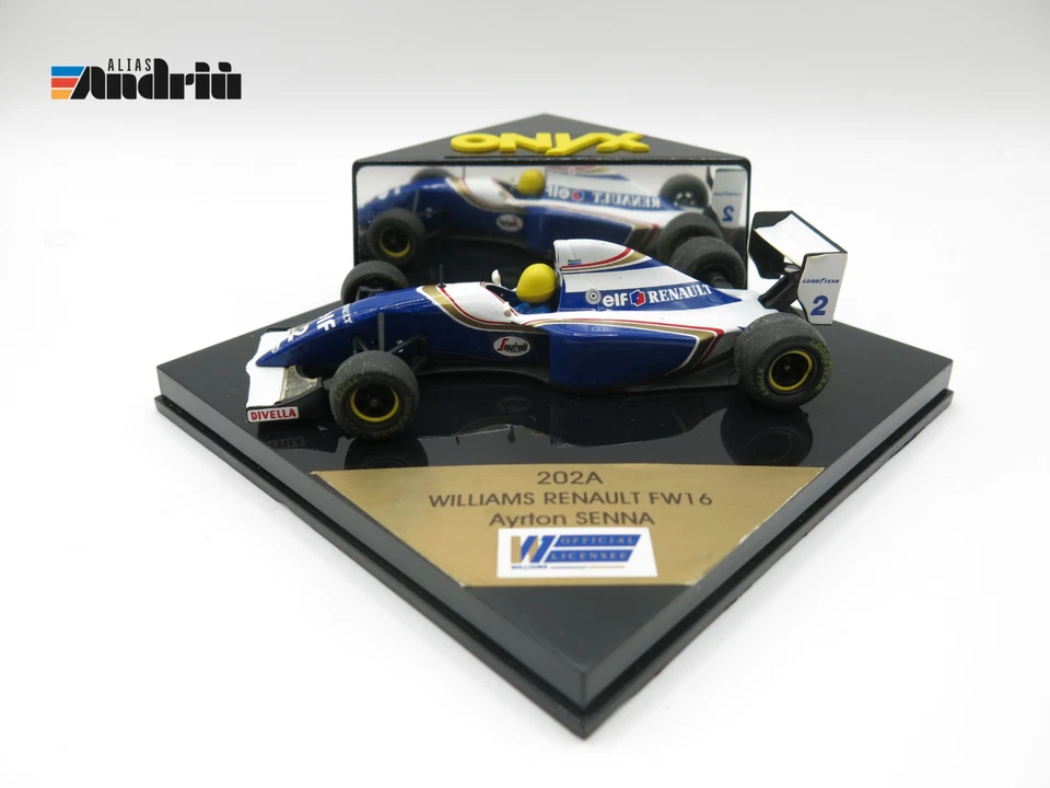 Williams-Renault FW16 1994 Ayrton Senna 1:43 Onyx - Immagine 2 di 4