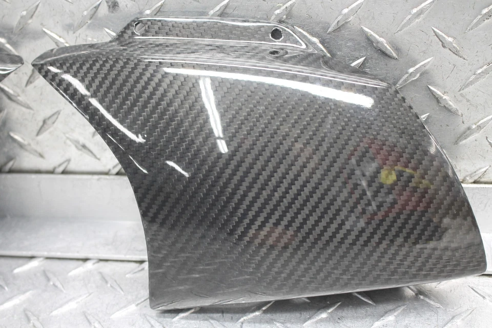 Aprilia RSV1000 MILLE R 2004 fibra de carbono carenado delantero izquierdo derecho deflector de aire Foto 3 de 4