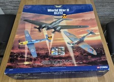 Corgi 1/72 Heinkel He 111 H-3 Messerschmitt Me 109E Spitfire Mk1 AA99127 3Set 