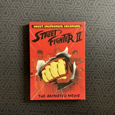ストリートファイターII DVD BOX Street Fighter II: The Animated Movie (DVD, 2006, Japanese Master