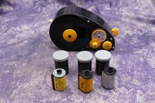 Vintage Burke James Watson Alden 74 35mm Bulk Film Loader With 3 Cassettes