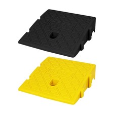 Plastic Curb Ramps - Threshold Ramps for Driveway, Loading Docks Car, Bike,etc