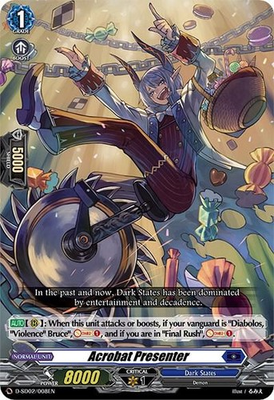 #ad #ad ACROBAT PRESENTER D SD02 008EN TRIAL DECK CARDFIGHT VANGUARD HP $1.99