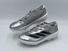 adidas Adizero Impact TPU Baseball Cleats Silver JS3049 Men's Size 8
