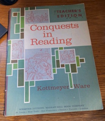 1962 Conquests in Reading Teachers Edition - McGraw Hill - Soft Cover