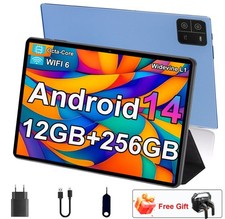 2026 Newest Tablet 12GB 256GB 8000mAh Octa-core Gaming PC 10.1in Android 14 Pad