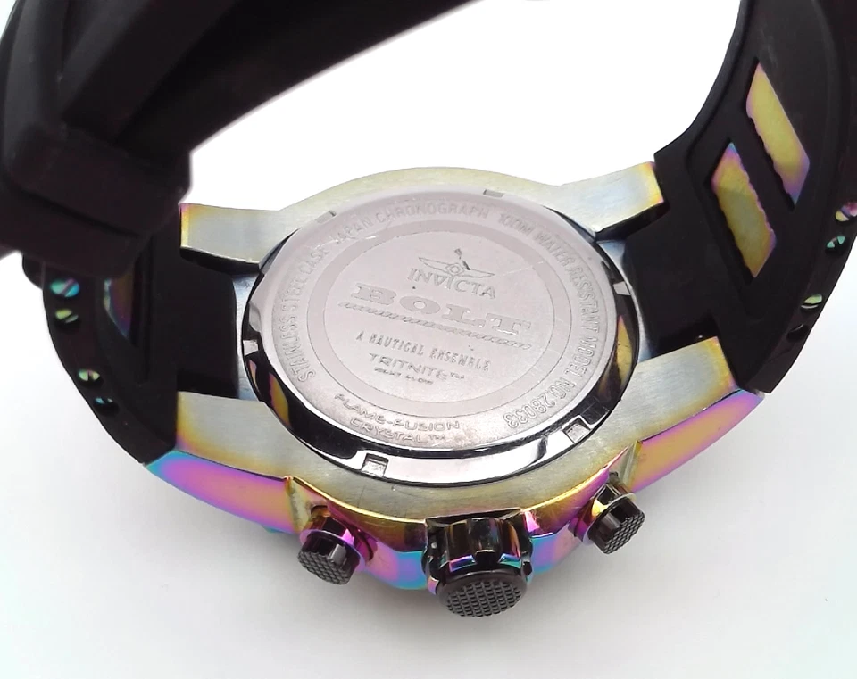 PERNO INVICTA 28033 51,5 MM VD53 USADO CUARZO 3 AÑOS DE GARANTÍA SIN CAJA Foto 4 de 4