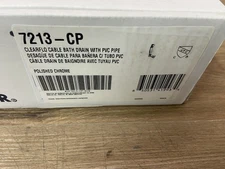 Kohler k-7213-CP Clearflo Tub Drain Kit - with Overflow, Polished Chrome