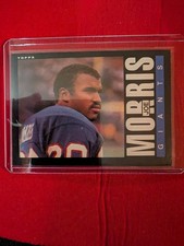 Joe Morris Rookie Card. 1985 Topps #120. NY Giants SB Champ. rookie card picture