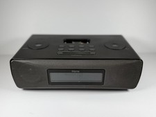 iHome iP87 iPhone iPod Alarm Clock Radio Black Audio Dock Aux No Remote