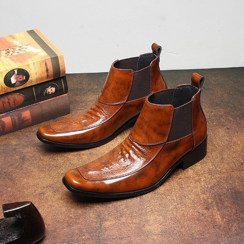 Leather Boots - High Genuine Leather Short Boots Leather Boots