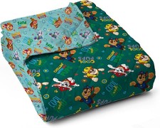 Paw Patrol "Chill Pups" Kids 60" x 80" Reversible Quilted Blanket-AB0FHJ84FLJ2