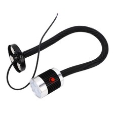 _Round Magnetic Base Gooseneck Light Industrial LED CNC Machine Tool Lathe Work