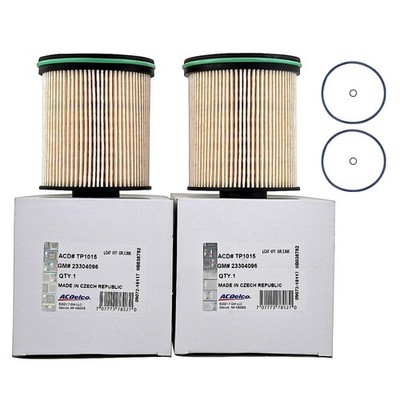 2X Genuine ACDelco Pro Fuel Filter Kit Gaskets 23304096 TP1015 for Chevrolet GMC
