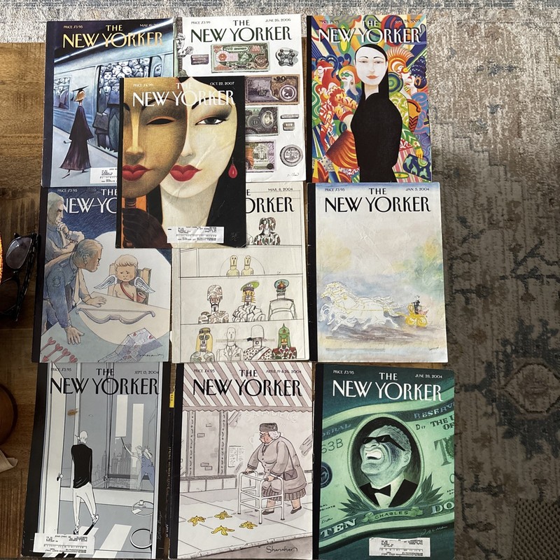 new yorker magazine covers lot