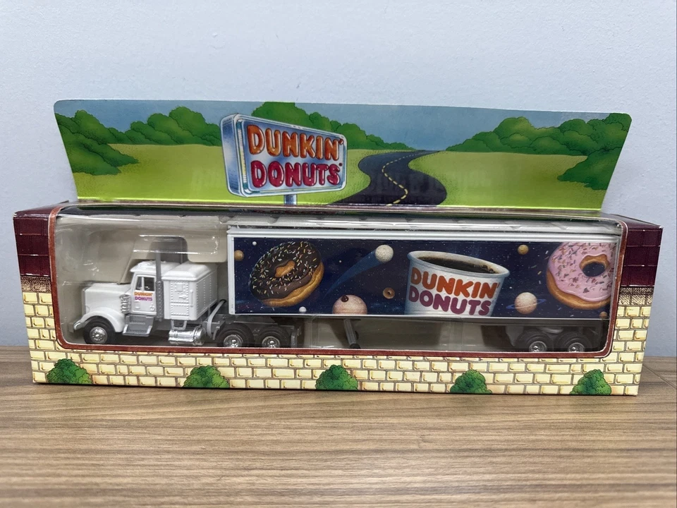 1995 DUNKIN DONUTS TRACTOR TRAILER-DIECAST-1/48 - Image 2 of 2