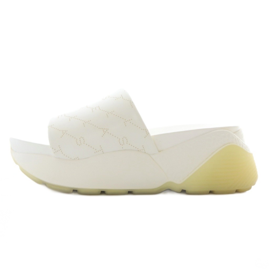 Stella Mccartney Eclipse Monogram Flat Sandals Wh… - image 2