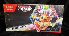 Pokemon S&V Prismatic Evolutions Suprise Box, TCG, Trading Card Game, Fun, Gift