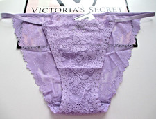 VICTORIA'S SECRET PINK Wink String Bikini Panty S M L XL Purple NWT Lace VS