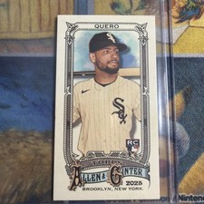 Allen And Ginter -Edgar Quero Chicago White Sox Brooklyn Bridge Back /25 Jersey