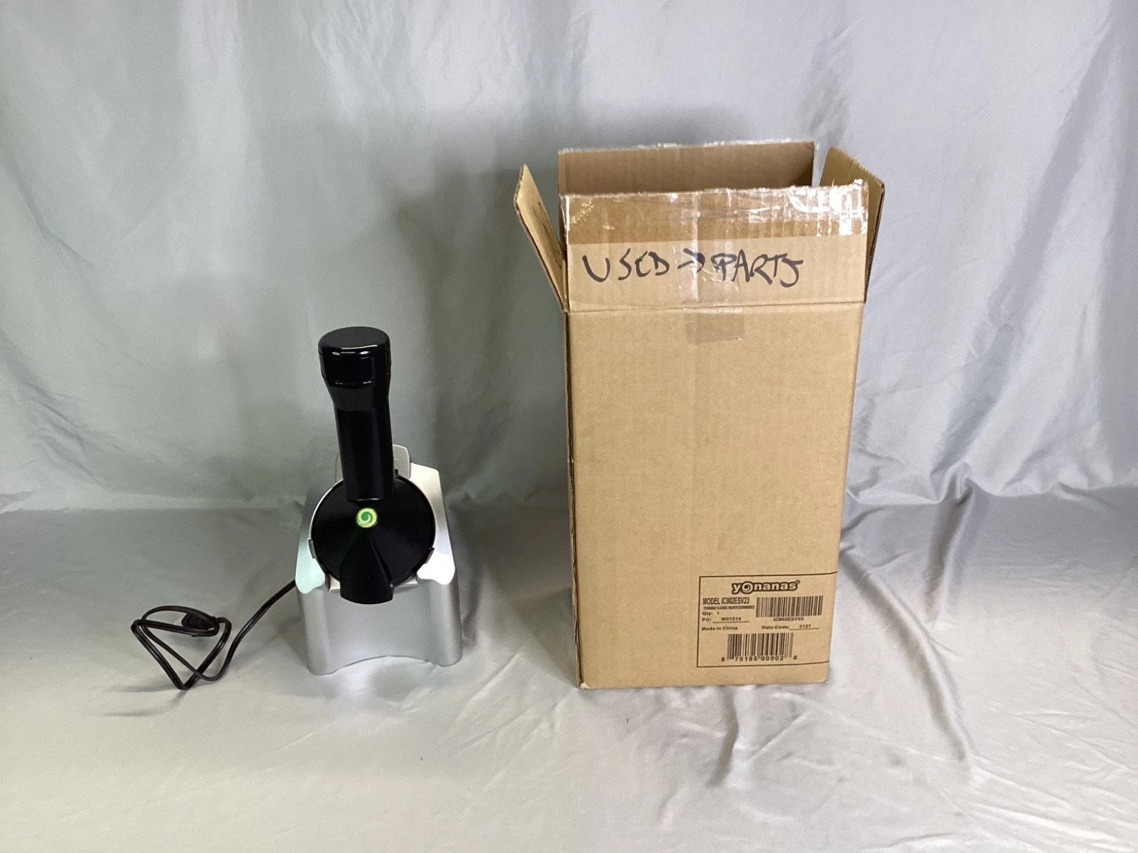 Yonanas 901 Electric Healthy Frozen Fruit Dessert Treat Maker Machine - PARTS