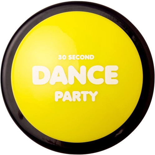 The Button | Dance Party with Music | Gag Gifts | Office Toys Pack of 1