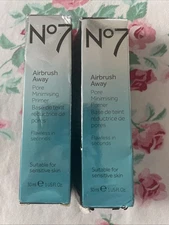 2~No7 Airbrush Away Pore Minimizing Primer Flawless Skin Sensitive 1oz Sealed