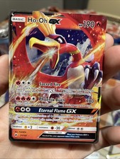 Ho-Oh GX Full Art Holo Card 21/147 Sm-Burning Shadows