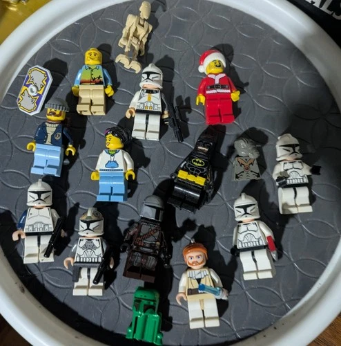Lego Minifigure Lot: Star Wars, Batman, OOP, Accessories, Etc.