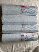 Vliestapete New Walls Hornbach 37395-4 Uni Struktur Blau Wohnzimmer