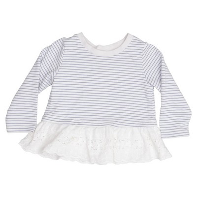 OshKosh B'gosh, Kleid, Größe: 80, Blau/Weiß, Baumwolle/Polyester, Streifen #Frw