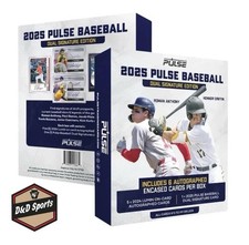 2025 Pulse Baseball Dual Signature Edition Factory Sealed Hobby Box 6 Autographs