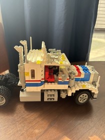 Vintage Lego Model Team 5580 Highway Rig (missing 2 pcs & stickers, no manual)