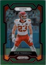 2023 Panini Prizm Prizms Green #156 Drue Tranquill - FB