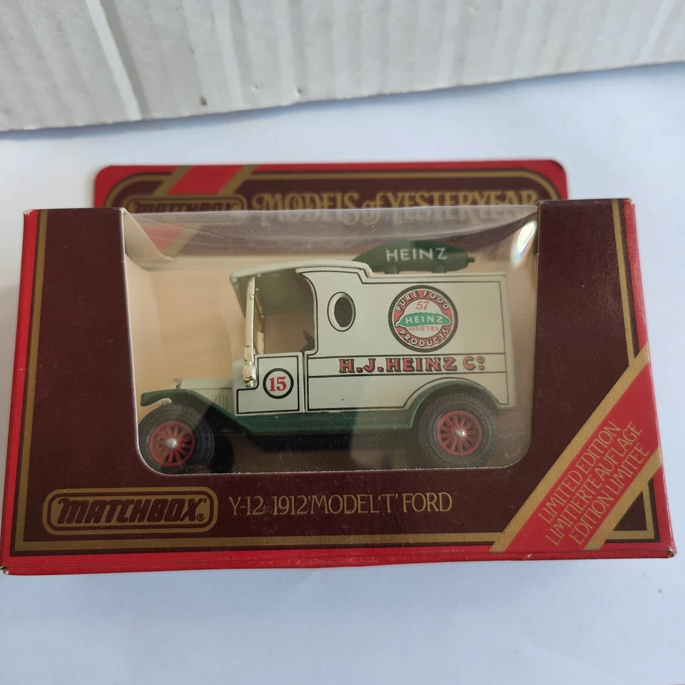 Matchbox Models of Yesteryear Ford Model T Heinz Food Products Diecast Car NIB  - Image 3 of 4