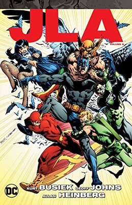 JLA VOL. 9 By Kurt Busiek & Geoff Johns *Excellent Condition*