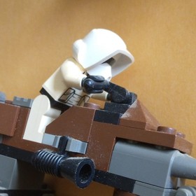 LEGO Star Wars Speeder Bikes 7128 IN- Complete Set w/ Minifigures & Manual