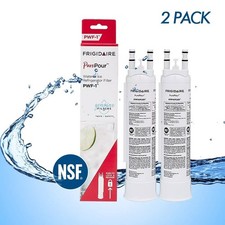 2 pack Frigidaire FPPWFU01 PWF-1 Refrige PurePour Water Ice Refrigerater Filter