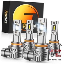 9005/HB3 9006/HB4 9005 9006 Light Bulbs Combo 900 Super Bright