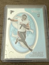 2023 Panini Select - Select Certified Rookies Bijan Robinson #CRO-BRO (RC)