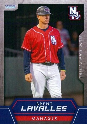BRENT LAVALLEE 2025 Choice New Hampshire Fisher Cats #27 Canada Blue Jays  