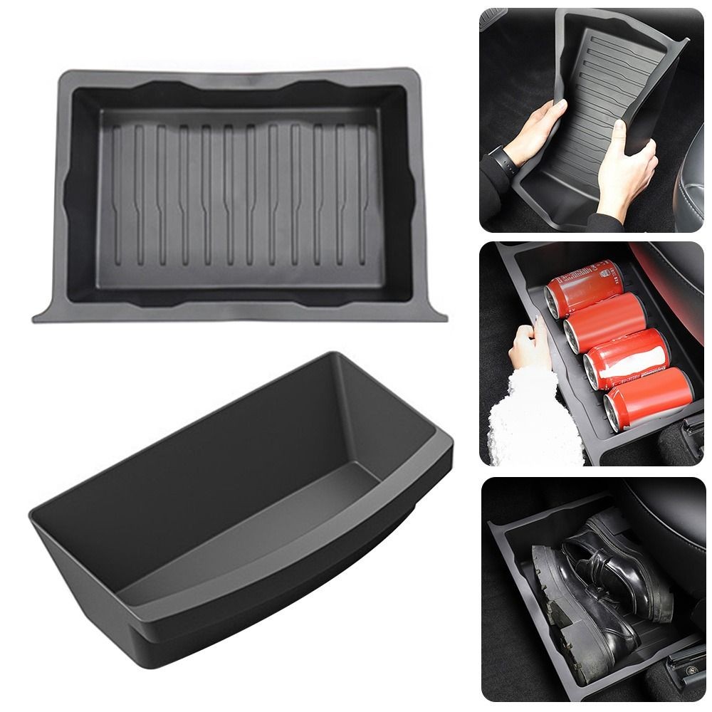 Hidden Under Seat Drawer for Tesla Model Y 2025/2021-2024 Car Accessories