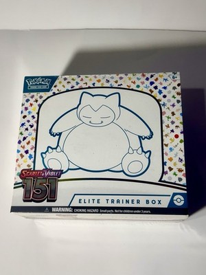Pokémon Scarlet & Violet 151 Elite Trainer Box ETB Factory Sealed NEW Snorlax