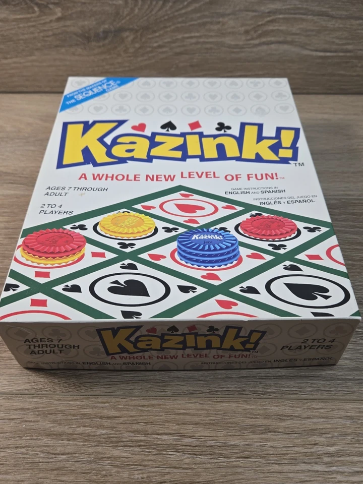 Kazink COMPLETE Jax 2004 Educational Cards Chips Strategy Family Sequence - Image 2 of 4