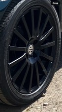 4 Gloss Black Alloy Wheels, 4 Studs, Recently Refurbished, Originally Off MGF