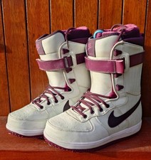 Nike SB Vapen X Boa Snowboard Boots UK 6 / EU 40 white 