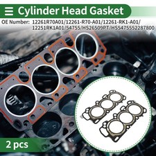 Left Right Cylinder Head Gasket for Honda Accord 2008-2017 No.12261R70A01 2 Pcs