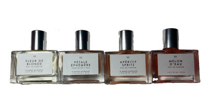 (4) Le Monde Gourmand Perfume Aperitif, Melon, Petale, Blonde, Lot Of 4 @ 1 Oz