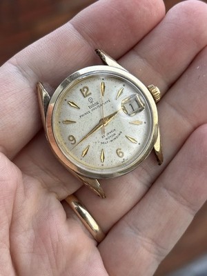 1960 Tudor Prince Oysterdate 7966 Explorer Dial Rolex Case Crown
